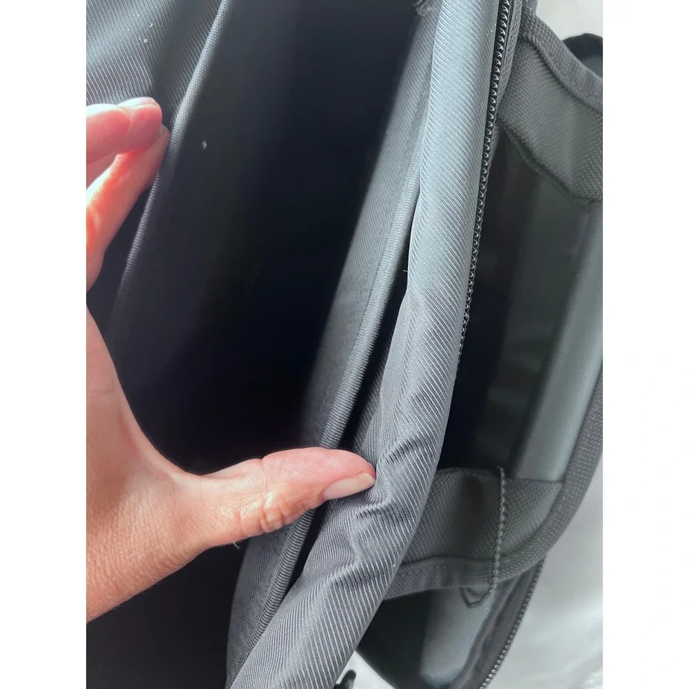 Professional Unisex Brenthaven Laptop Briefcase Messenger Bag Large Black
